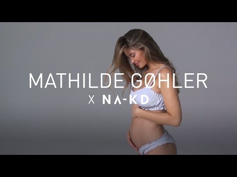 Mathilde Gøhler Motherhood, Pregnancy Her Swim Collection For NA-KD - YouTube