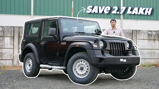 2.7 Lakh Bacha Lo😱 2026 Mahindra Thar AXT Base Model Review