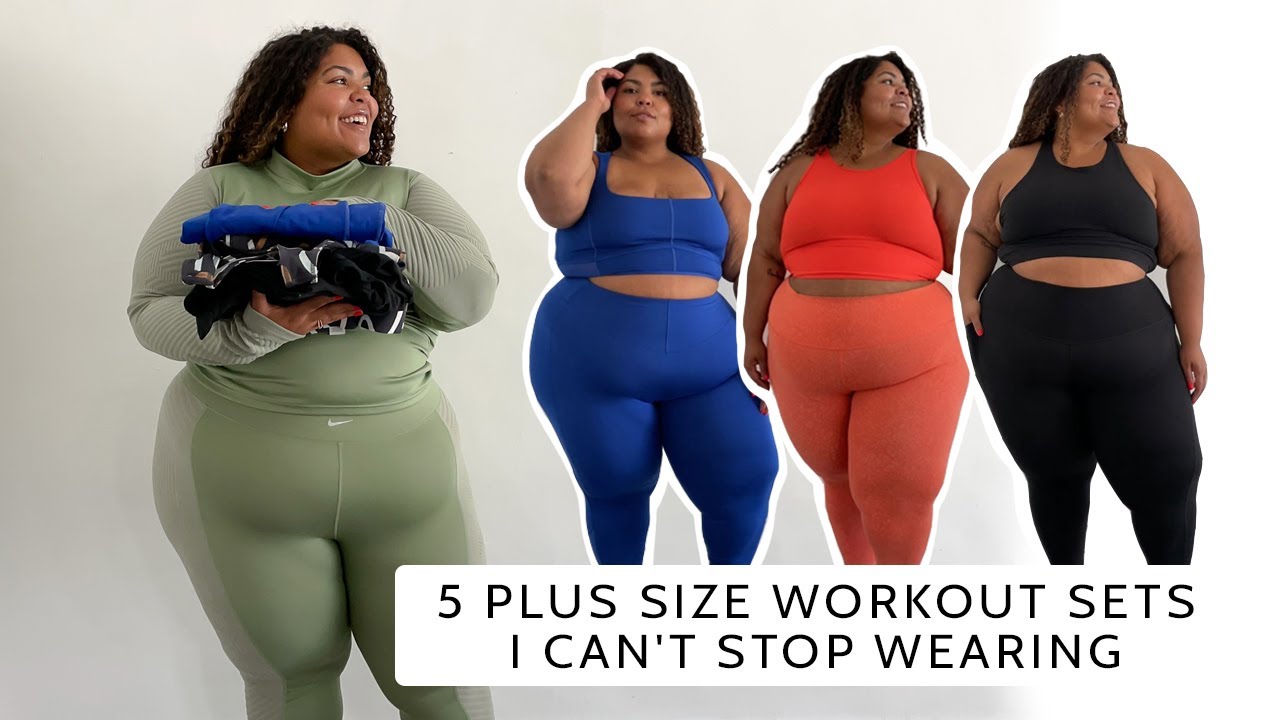 PLUS SIZE WORKOUT CLOTHES TRY ON HAUL  Target Plus Size Activewear 