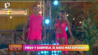 ¡ECHARON CHISPAS! DIEGO Y GABRIELA DESLUMBRAN CON SU SENSUALIDAD EN LA PISTA | LA GRANJA VIP PERÚ