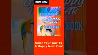 ✨ Cozy & Relaxing New Year Coloring Book 🎉 | Stress Relief for Kids & Adults 🖍️