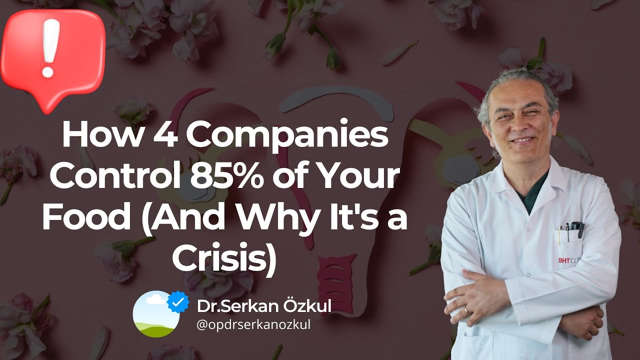 How 4 Companies Control 85% of Your Food (And Why It's a Crisis)