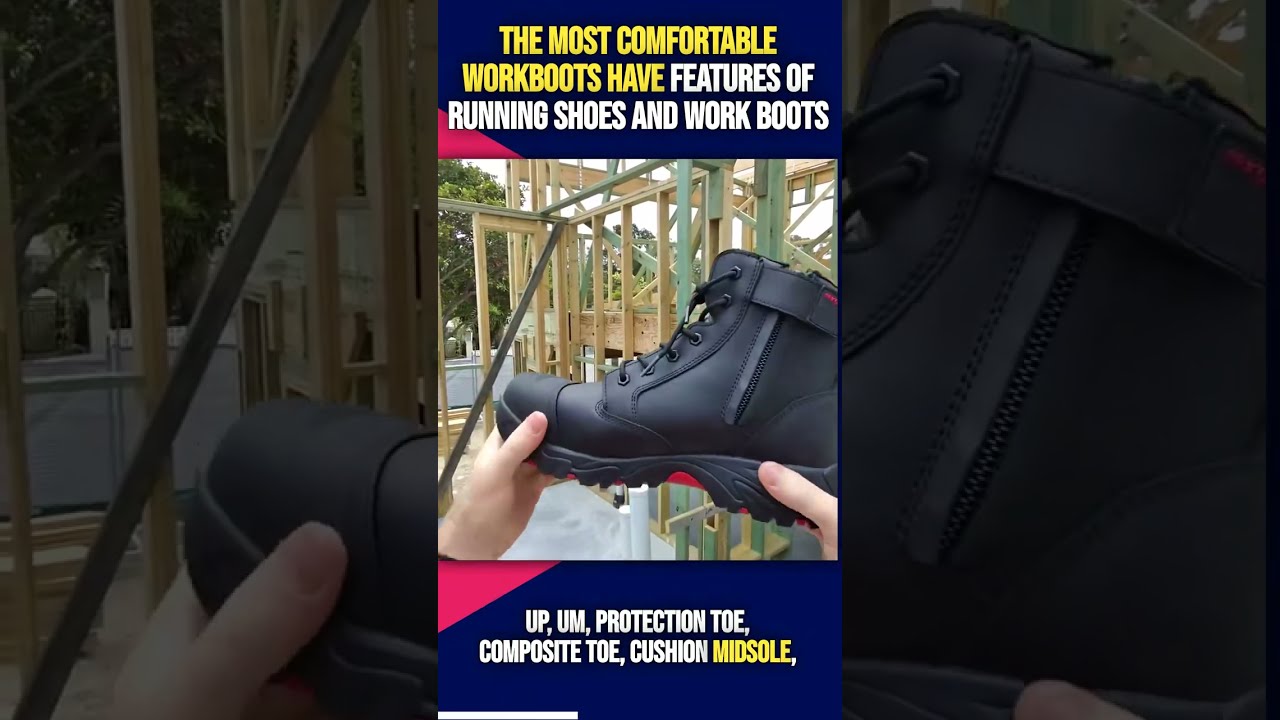 The Most Comfortable Safety Boots Have Features Of Running Shoes And The Most Comfortable Safety Boots Have Features Of Running Shoes And