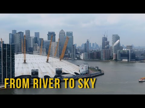 London River Thames Journey in 4K – Boat Trip & Cable Car Finale
