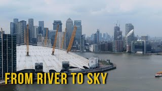 London River Thames Journey in 4K – Boat Trip & Cable Car Finale
