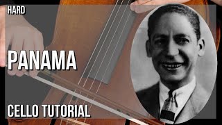 How to play Panama by Jelly Roll Morton on Cello (Tutorial)