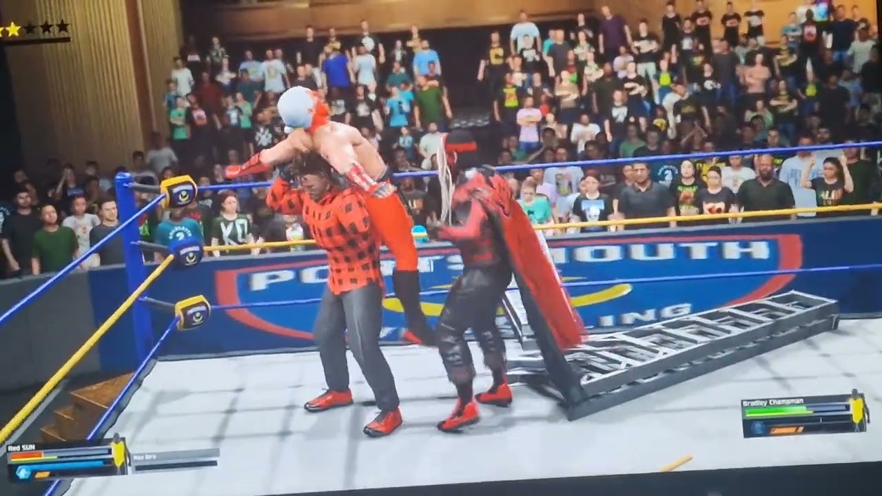 Red Sun Vs Bradley Champman For The BCW Championship And The PPW Championship