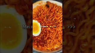 Spicy food lovers don’t cry, we sweat 🔥😂😅🤌🏻.... #aesthetic #spicy