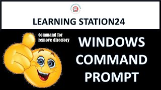 windows command line tutorial || command of remove directory in Assamese Language@learningstation24