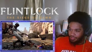 Reacting To The Combat Trailer For Flintlock: The Siege Of Dawn On Ps5