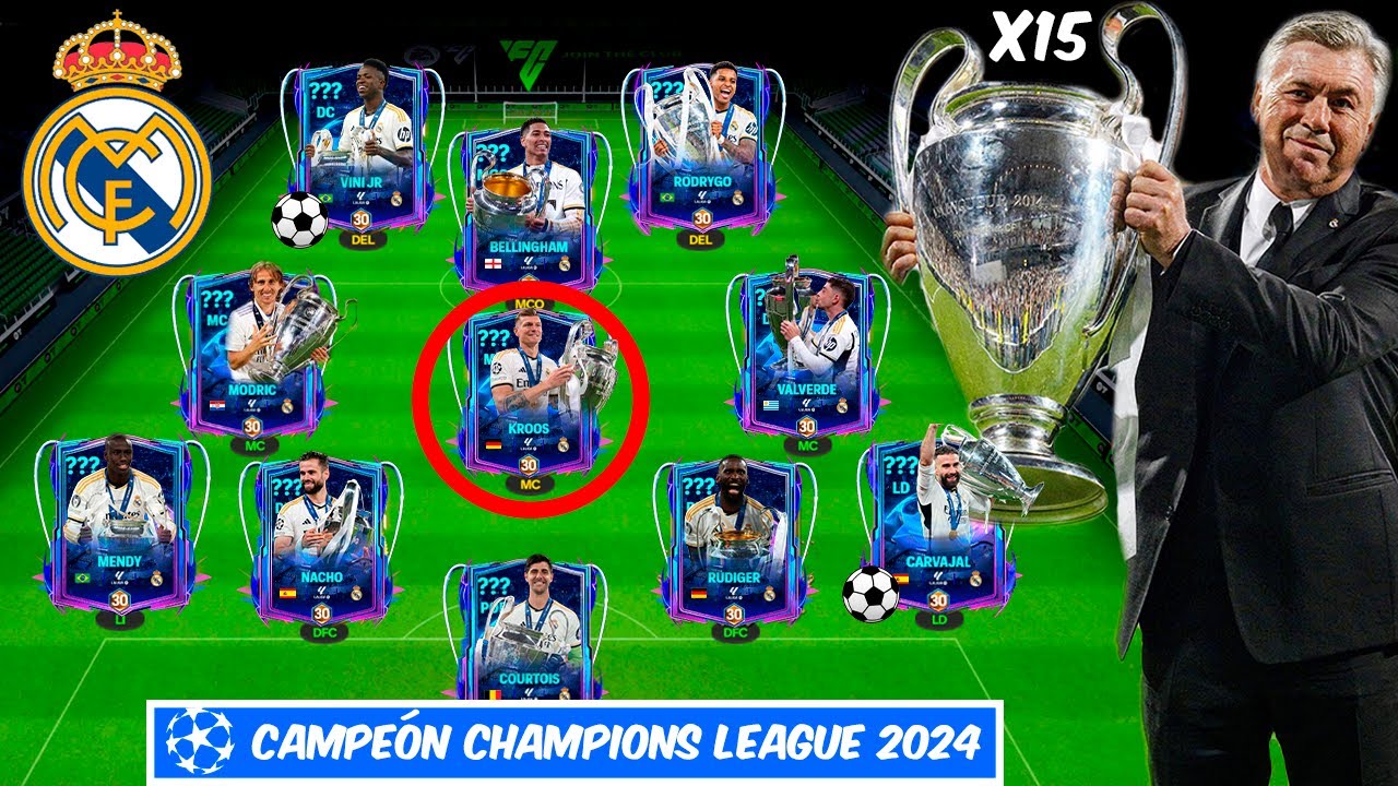 🏆 Creamos & Usamos al REAL MADRID CAMPEON de la CHAMPIONS LEAGUE 2024 ...