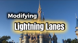 How to Manage and Modify Lightning Lanes at Disney World