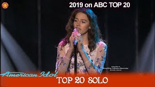 Download Lagu Evelyn Cormier “Leaving On a Jet Plane” UNIQUE VOICE | American Idol 2019 TOP 20 Solo MP3