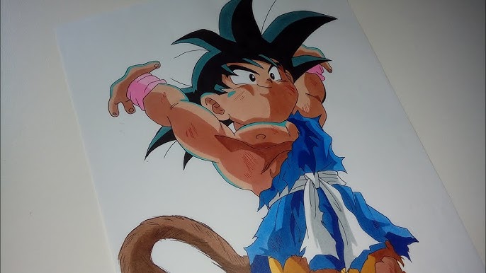 Desenho da Pan Dragon Ball GT #dragonballz #pan #anime #arte