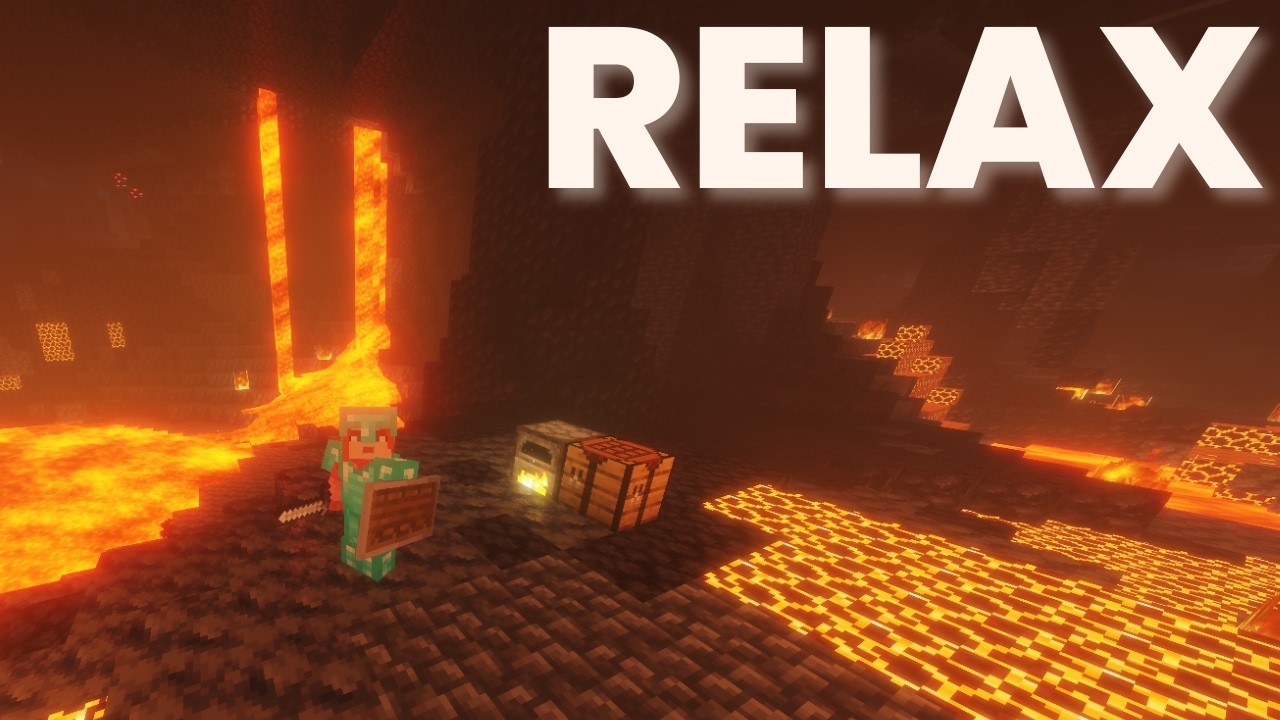 Fall Asleep to 50 Minutes of Hardcore Minecraft (No Commentary)