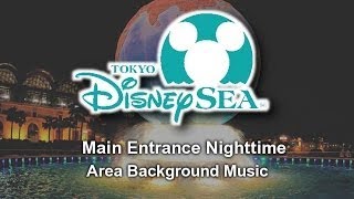 Main Entrance Night Time Loop At Tokyo Disneysea