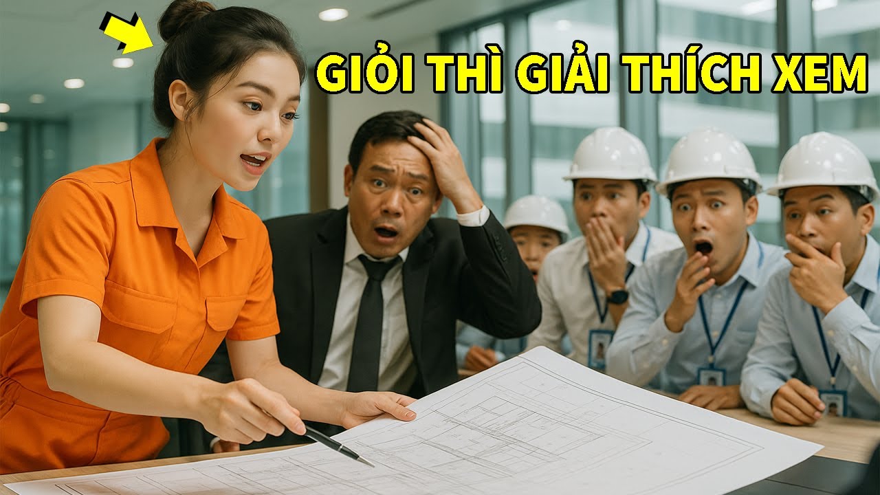 20 kĩ sư bó tay, lao công bất ngờ lật ngược thế cờ giải thích bản vẽ kĩ thuật làm tỷ phú bàng hoàng