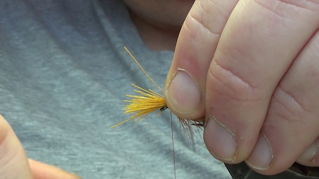 Fly Tying The Golden Olive Bumble