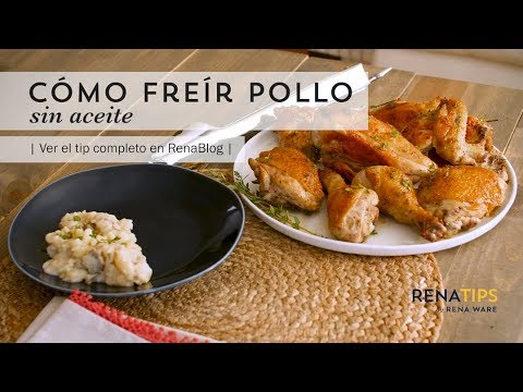 Formas de cocinar pollo sin aceite