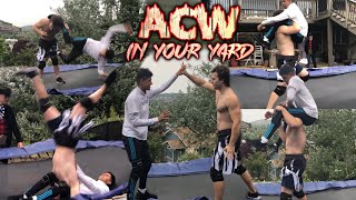 Acw In Your Yard Jacob Wayne Vs Derrick Destroyer - Acw Vs Cbw