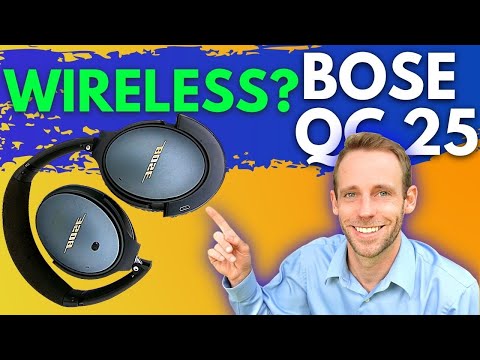 Make Your Bose QC25 WIRELESS! Tranesca Bluetooth Adapter