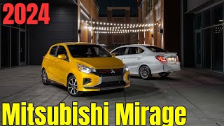 2024 Mitsubishi Mirage Review | 2024 Mitsubishi Mirage ES | 2024 Mitsubishi Mirage NOIR |