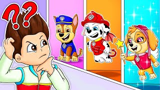 Paw Patrol Ulitimate Rescue Mission: Who Will Be Ryder's Choice? - Funny Story | Rainbow 3