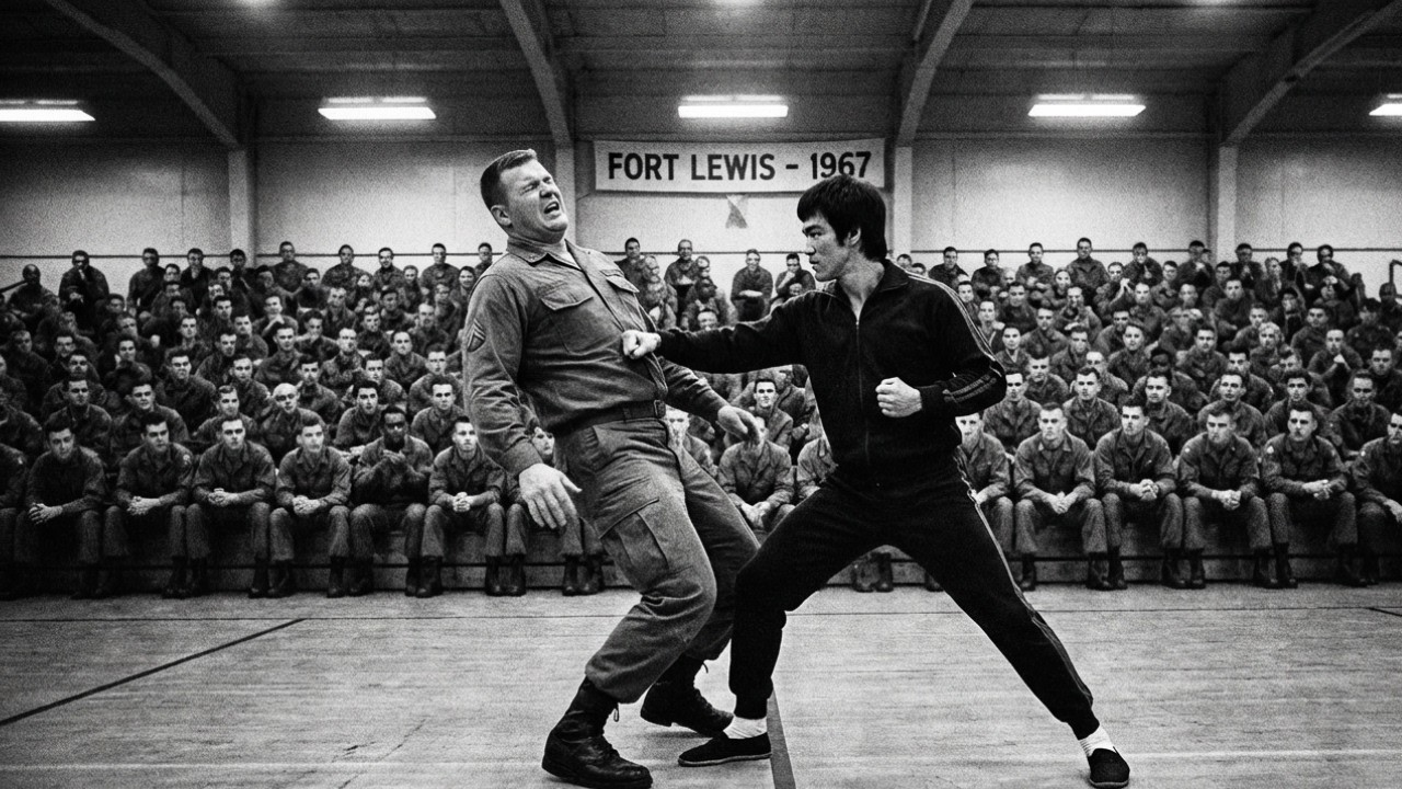 Bruce Lee Was Grabbed by a 280lb Soldier Who Said 