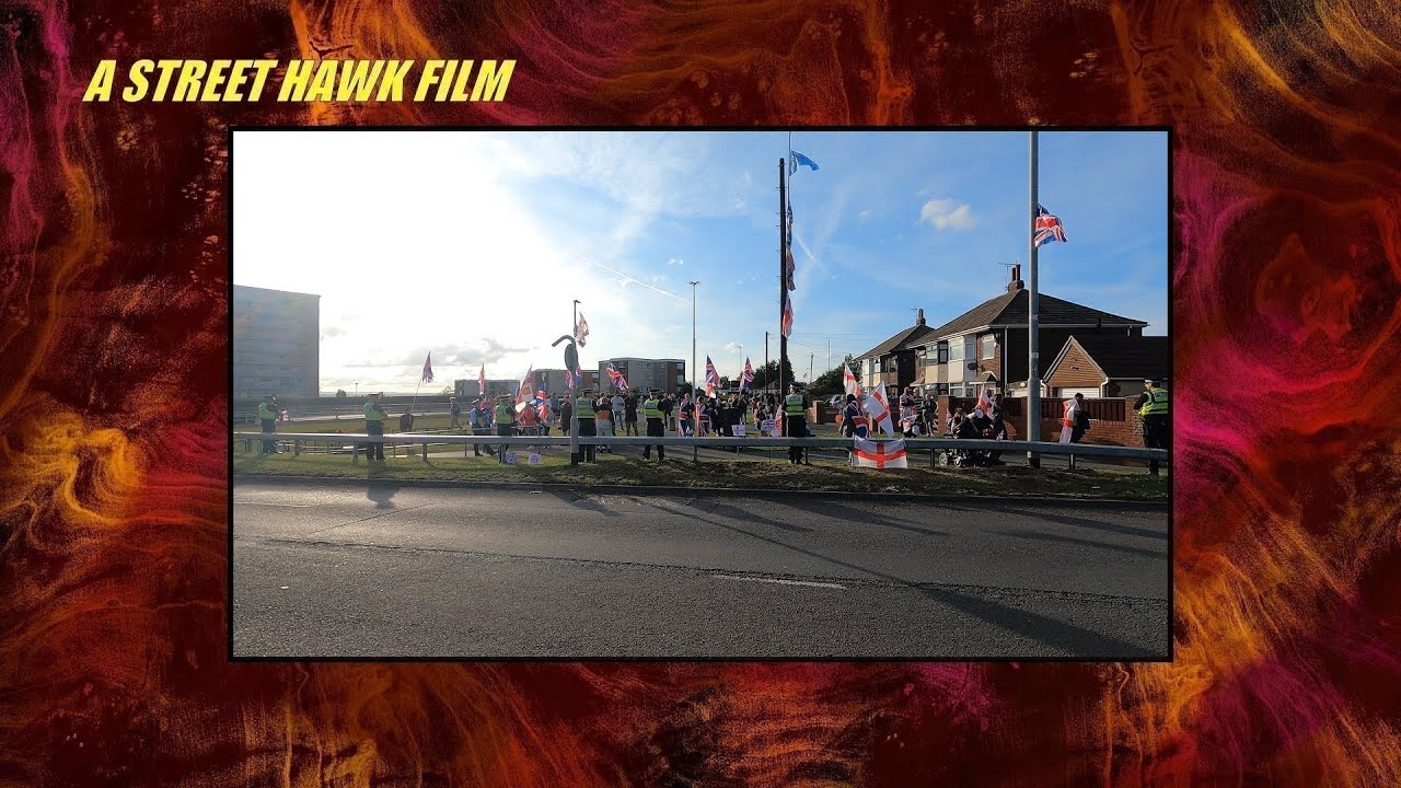 Britannia Leeds Hotel Protest, Seacroft, Leeds (5th September 2025)