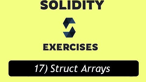 17- Structs: creating a struct array