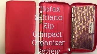 Filofax Saffiano Compact Zip in Peony & DIY Coupon Holder review screenshot 4