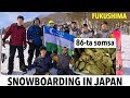 SNOWBOARDING IN JAPAN VA YANGI SOMSACHI YAPON QIZLARI SOMSANI YEGANDA NIMA DEDI... 1-QISM