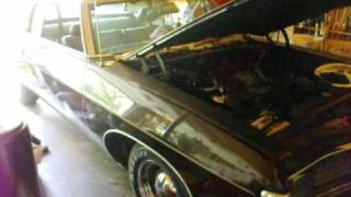 1969 Impala first start flooded