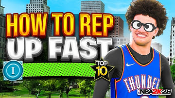 BEST METHODS TO REP UP FAST IN NBA 2K26! 