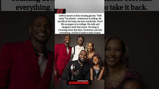 LeBron's retirement clock is ticking. Family first. #LeBronJames #Retirement #NBA #KingJames #shorts