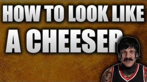 NBA 2k17~How to look like a Cheeser