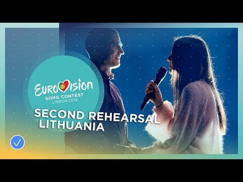 Ieva Zasimauskaitė - When We're Old - Exclusive Rehearsal Clip - Lithuania - Eurovision 2018