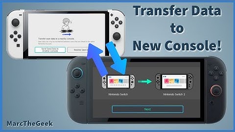 How To Transfer Save Data Between Consoles & Nintendo Switch 2