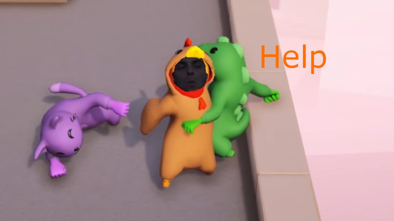 Gang Beasts w/Idiots