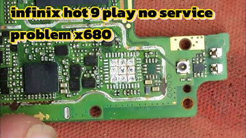 Infinix Hot 9 Play No Service Problem Solution 💯🔥 Infinix (X680) Emergency Problem