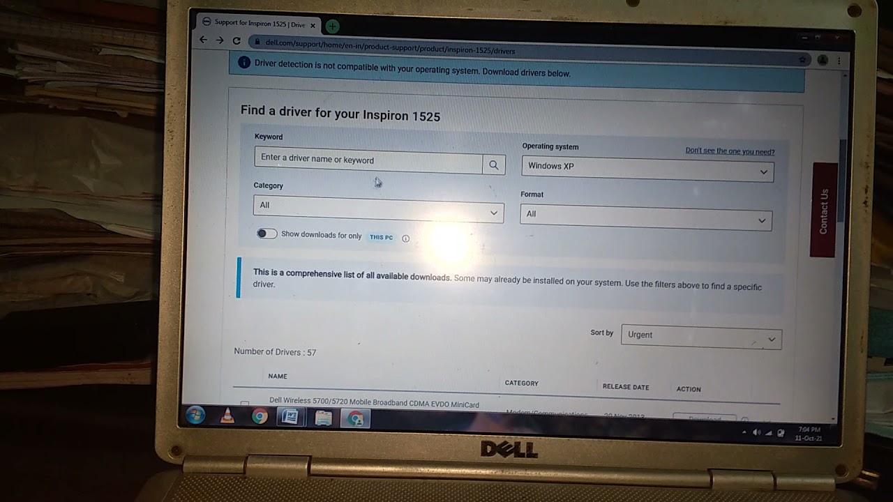 Update how to upgrade bios revision in dell Inspiron 1525