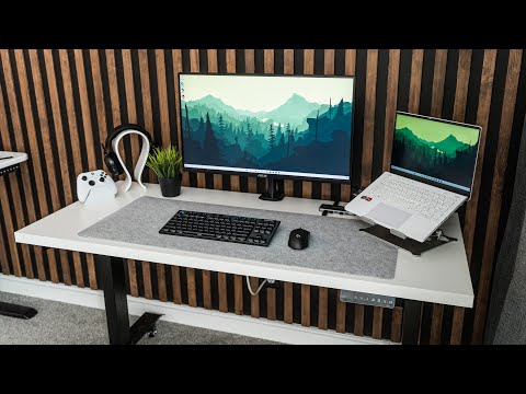 Building A Minimal Desk Setup For A Gaming Laptop!