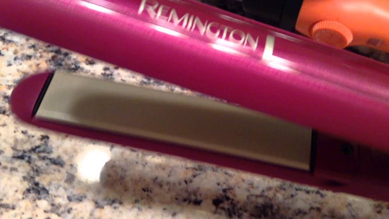 Remington Triple Infusion Straightener - YouTube