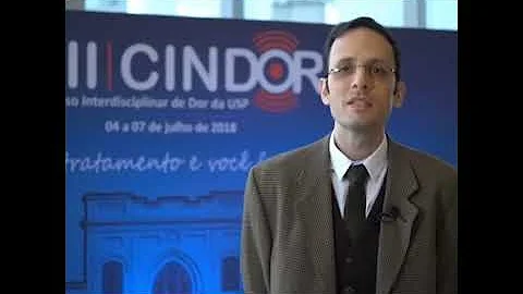 Daniel Ciampi de Andrade falando sobre dor crnica