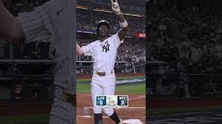 Jazz Chisholm Jr. GOES YARD in the World Series 🚨 #mlb #baseball #yankees #Worldseries #Dodgers