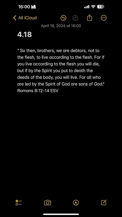 Romans 8 12 14 Meaning