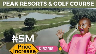 Unbelievable ₦5M ($9k) Peak Resorts and Golf Course Land in Lakowe With Excision.