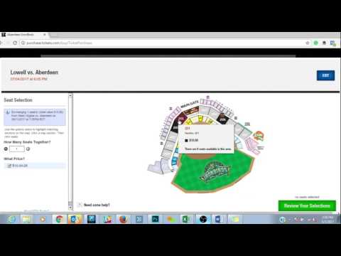 My IronBirds Tickets Tutorial - Exchanging Tickets