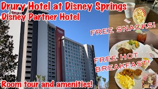 Drury Disney Springs | Disney Partner Hotel | FREE HOT SNACKS AND BREAKFAST!