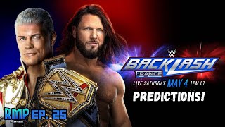 WWE Backlash 2024 Predictions | Rated M Podcast (Ep. 25)